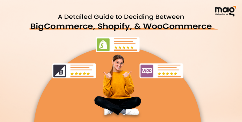 A Detailed Guide to Deciding Between BigCommerce, Shopify, and WooCommerce
